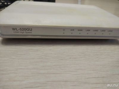Лот: 13566515. Фото: 1. Роутер Wi-fi ASUS WL-520Gu. Маршрутизаторы (роутеры)