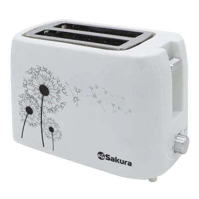 Лот: 12913025. Фото: 1. Тостер 750Вт, Sakura SA-7608W... Кухонная