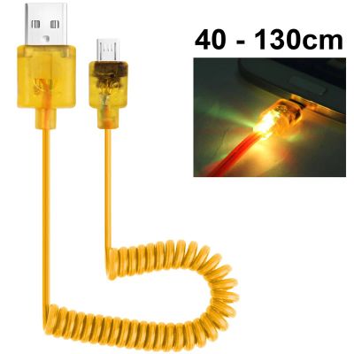 Лот: 3256596. Фото: 1. USB дата кабель витой (пружинкой... Дата-кабели, переходники