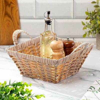 Лот: 24592569. Фото: 1. Корзина 25х25х11.5 см, квадратная... Корзины, контейнеры