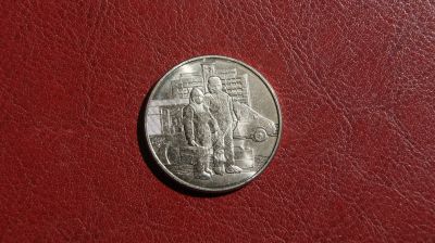 Лот: 19421853. Фото: 1. 25 рублей 2020 год медики. Самоотверженный... Россия после 1991 года