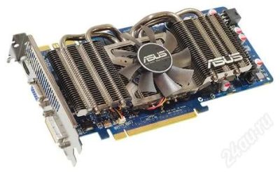 Лот: 869567. Фото: 1. Видеокарта ASUS GTX 250 DARK KNIGHT... Видеокарты