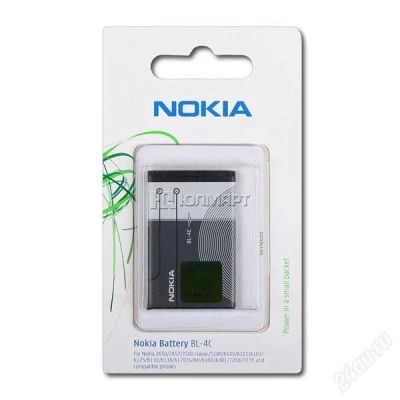 Лот: 2309426. Фото: 1. Аккумулятор bl-4c nokia 1202... Аккумуляторы