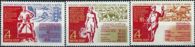 Лот: 15139408. Фото: 1. 1970, октябрь. Решения июльского... Марки