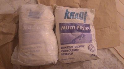 Лот: 4872503. Фото: 1. knauf multifinish альтернатива... Смеси, шпатлевки, цемент