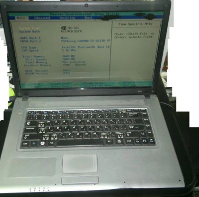 Лот: 9004452. Фото: 1. ноутбук Samsung R519 на запчасти... Ноутбуки