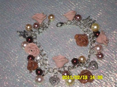 Лот: 770649. Фото: 1. Изделия из полимерной глины,браслет... Браслеты