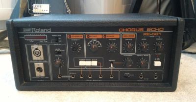Лот: 9933760. Фото: 1. Roland RE-501 Ленточный ревербератор... Гитарные эффекты и комбоусилители