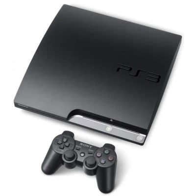 Лот: 6245077. Фото: 1. Sony Playstation 3 slim + 10 игр. Игровые приставки, консоли