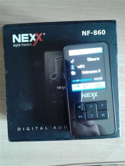 Лот: 2840968. Фото: 1. Mp3-плеер Nexx NF-860 (б/у). Плееры