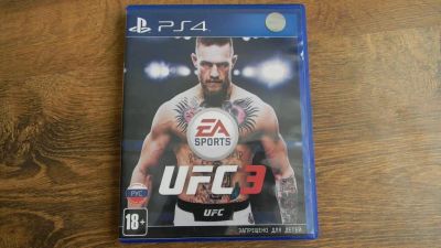 Лот: 13391816. Фото: 1. UFC 3 Диск PS4. Игры для консолей
