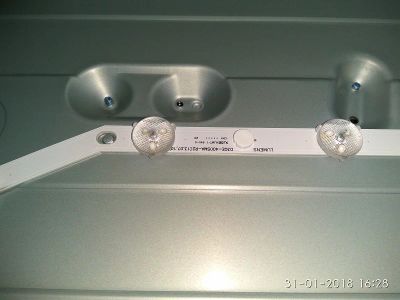 Лот: 11031057. Фото: 1. led string D3GE-400SMA-R2(13,07... Запчасти для телевизоров, видеотехники, аудиотехники