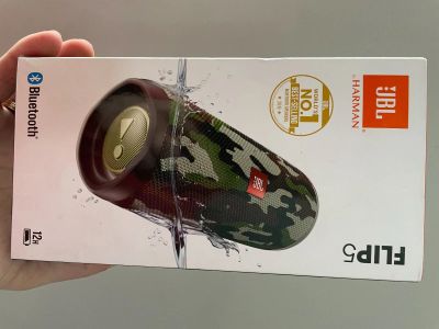 Лот: 17387632. Фото: 1. JBL flip 5 оригинал. Портативные, беспроводные колонки