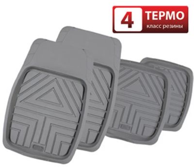 Лот: 3336511. Фото: 1. Коврики Autoprofi ter-110 gy. Чехлы, коврики, оплетки руля