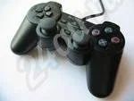 Лот: 321621. Фото: 1. PS2 Джойстик Dual Shock 2 Black. Игровые приставки, консоли