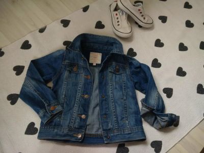 Лот: 10404995. Фото: 1. джинсовая куртка marks&spencer. Верхняя одежда