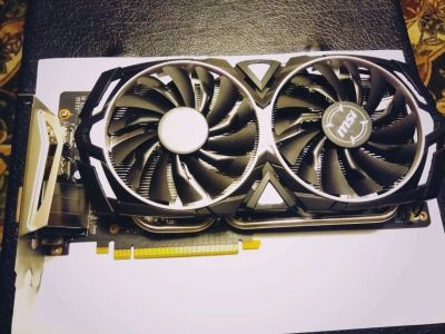 Лот: 11107300. Фото: 1. Видеокарта MSI Armor 3G OCV1 GTX1060. Видеокарты