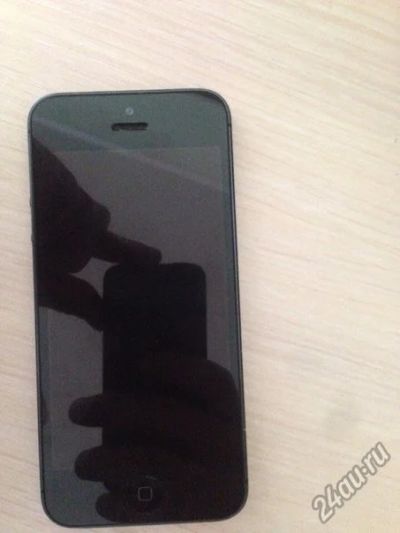 Лот: 5514801. Фото: 1. iPhone 5 blaсk 16 Гб. Смартфоны