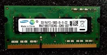 Лот: 6642636. Фото: 1. Память Samsung sodimm DDR3 2048MB... Оперативная память