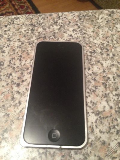 Лот: 4902446. Фото: 1. iPhone 5 Black 16Gb в идеале. Смартфоны