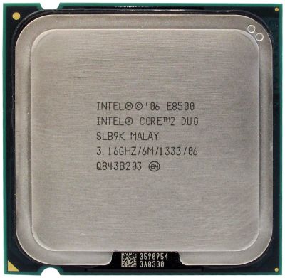 Лот: 19550199. Фото: 1. Процессор Intel Core 2 Duo E8500... Процессоры