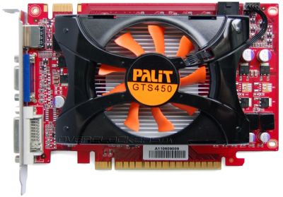 Лот: 4054012. Фото: 1. Palit GeForce GTS 450 1024MB Повторные... Видеокарты