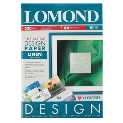 Лот: 18182814. Фото: 1. Дизайнерская бумага Lomond А4... Бумага