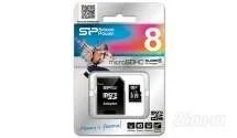 Лот: 1608004. Фото: 1. MicroSD (micro SD) 8gb + адаптер... Карты памяти