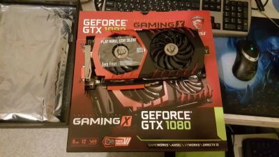 Лот: 12588451. Фото: 1. Видеокарта MSI GTX 1080 GAMiNG... Видеокарты