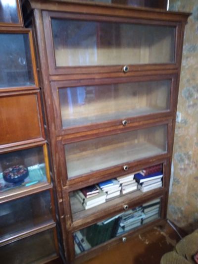 Лот: 19861303. Фото: 1. Шкаф книжный антикварный. Шкафы, шкафы-купе