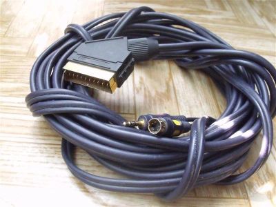 Лот: 2881119. Фото: 1. Кабель SCART - S-Video/Audio. Шнуры, кабели, разъёмы