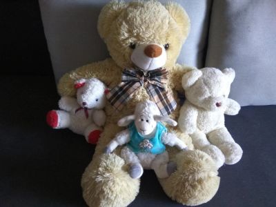 Лот: 9944807. Фото: 1. Веселая компания мягких игрушек. Мягкие