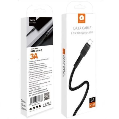 Лот: 22145585. Фото: 1. Кабель WUW X157 USB->microUSB... Дата-кабели, переходники