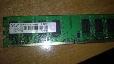 Лот: 7123138. Фото: 1. Оперативная память NCP 2gb ddr2... Оперативная память