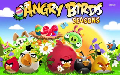 Лот: 3026047. Фото: 1. Наклейки Angry birds 4 шт. Блиц-цена... Разное