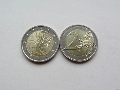 Лот: 13301005. Фото: 1. Эстония 2 евро 2017 " Дорога... Европа