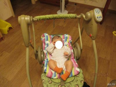 Лот: 10034199. Фото: 1. Качеля Graco. Ходунки, прыгунки, качели