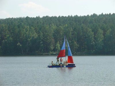 Лот: 1554186. Фото: 1. Катамаран надувной. Другое (водный транспорт)