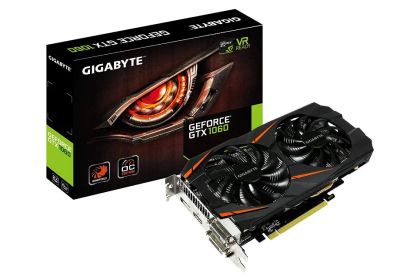 Лот: 12570427. Фото: 1. Gigabyte GeForce GTX 1060 3Г. Видеокарты