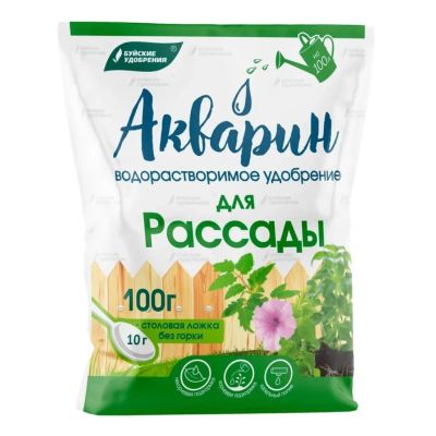 Лот: 24688566. Фото: 1. Удобрение Акварин, для рассады... Удобрения, химия