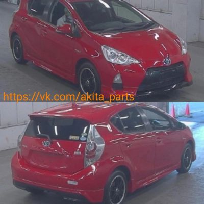 Лот: 18633478. Фото: 1. Toyota Aqua в полный разбор на... Авто в разбор
