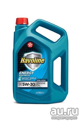 Лот: 13596572. Фото: 1. Texaco Havoline Energy 5W-30 4L. Масла, жидкости