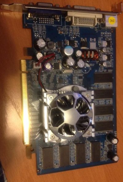 Лот: 7183828. Фото: 1. Видеокарта GeFORCE 6600. Видеокарты