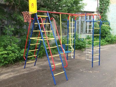 Лот: 22368725. Фото: 1. Детский спортивный комплекс Пионер... Детские спортивные комплексы, батуты