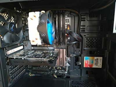 Лот: 12572244. Фото: 1. Компьютер i5-8400, GTX1050 Ti... Компьютеры в сборе