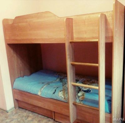 Лот: 9729751. Фото: 1. Двухъярусная кровать. Кровати