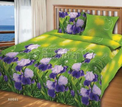 Лот: 4254100. Фото: 1. Комплект постельного белья из... Постельное бельё