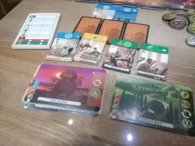Лот: 18443274. Фото: 1. 7 Чудес Дуэль Настольная игра. Настольные игры, карты
