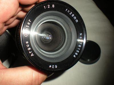 Лот: 12572900. Фото: 1. обьектив argus cintar 28mm f2... Объективы