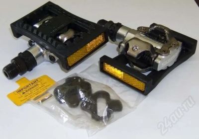 Лот: 373469. Фото: 1. Контактные педали Shimano PD-M520... Запчасти